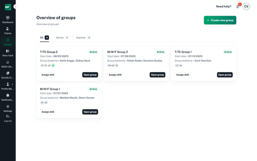 Groups Overview